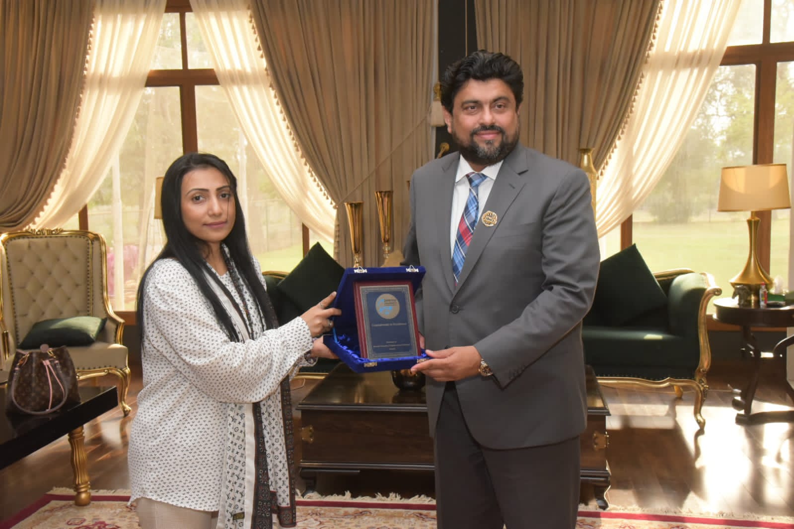 Meeting at Sindh Governor's House