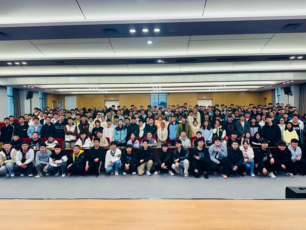 Group photo, Jiangxi University visit